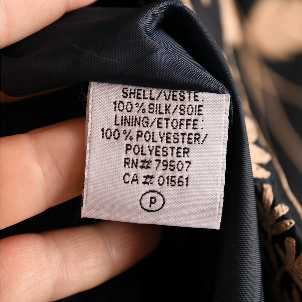 Isda & co embroidered silk jacket - Picture 6 of 7